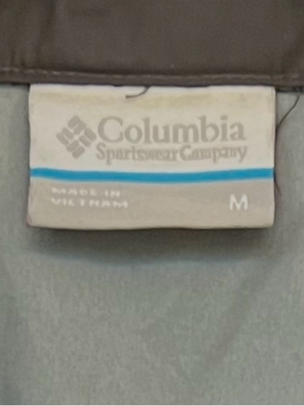 Colombia Jacket Glennaker Lake II Rain Lightweight Windbreaker Black Gray M - Picture 7 of 16